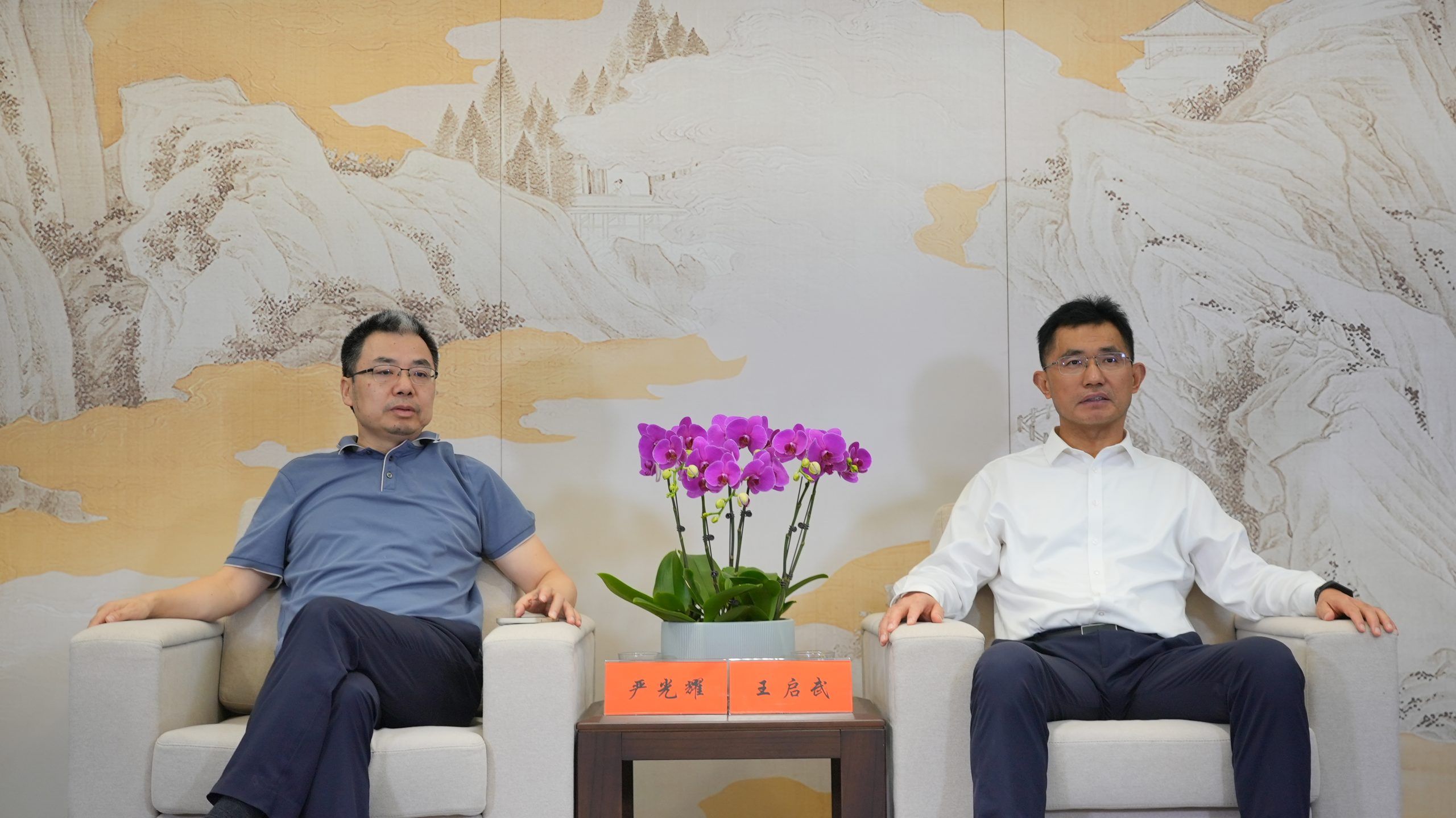 澧縣縣委書記王啟武一行考察湖南萌恒 共話合作發(fā)展新未來