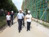 澧縣縣委書記王啟武等一行督導湖南萌恒項目建設