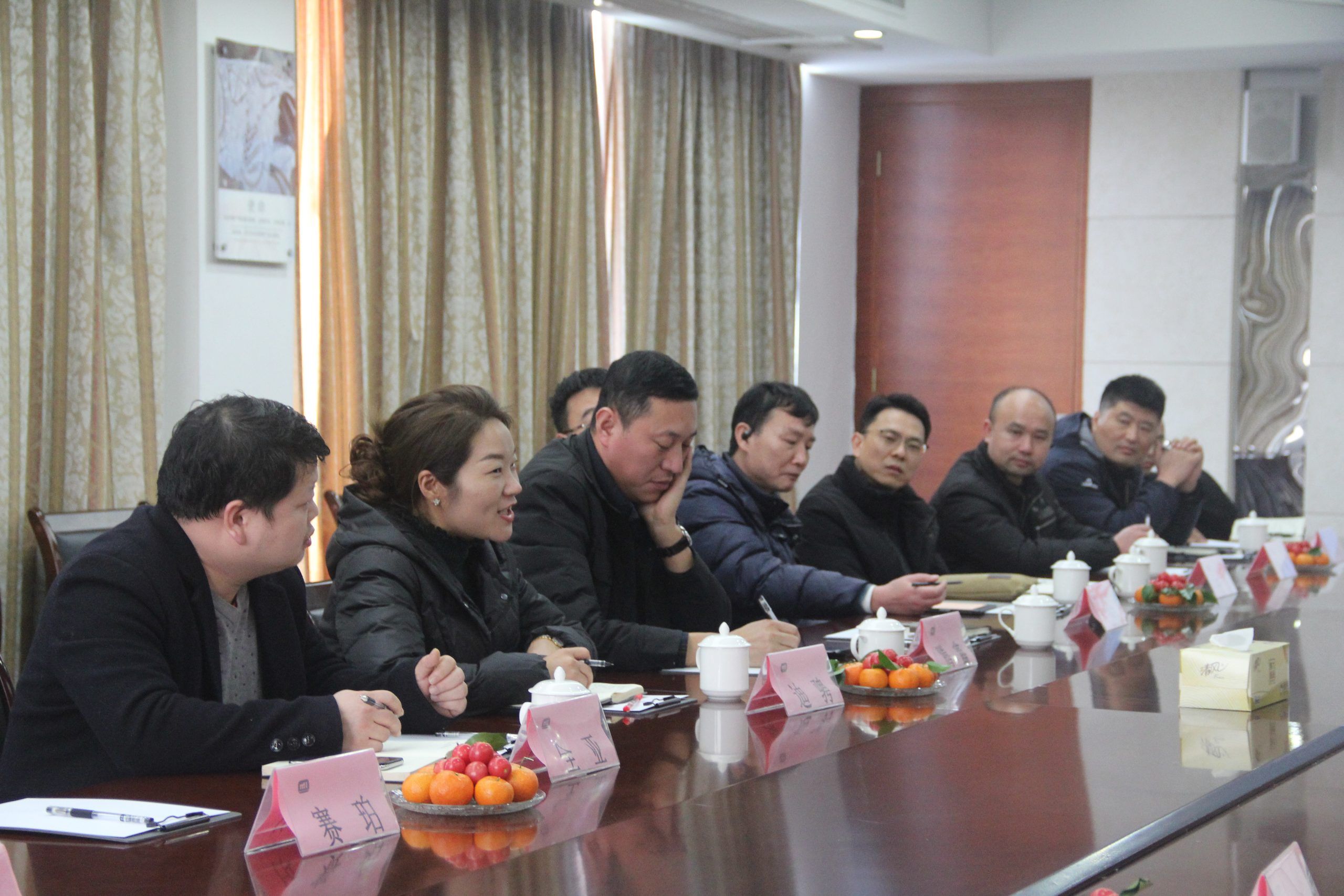 攜手共贏 共創未來 | 萌創園區開展企業家迎春座談會